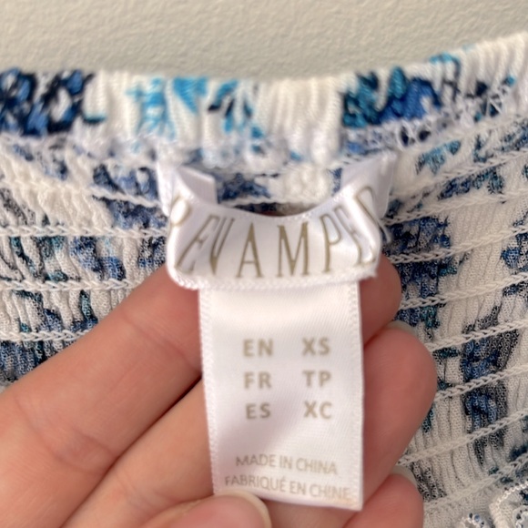 Floral Ruffle Tank Top - Picture 2 of 4